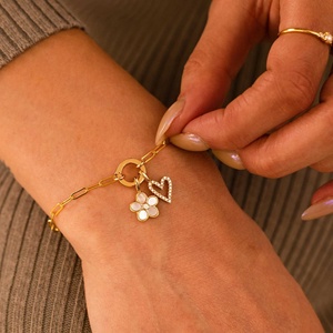 จี้ห้อยคอ สร้อยข้อมือ สร้อยคอแฟชั่นสั่งทำขายส่งเคลือบทอง PVD สแตนเลสสตีล DIY สำหรับทำเครื่องประดับ - Product Image 4