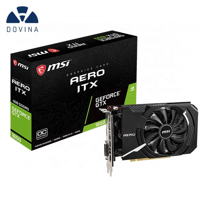 Новая брендовая видеокарта 4G OC GTX 1650 AERO ITX gtx 1650, супер в наличии, игровая видеокарта