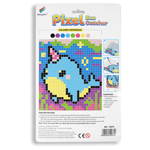 Kit de Pintura Acrílica Transparente No Tóxica <span class=keywords><strong>para</strong></span> Niños, Kit de Pintura de Píxeles de Ballena - Product Image 2