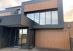 Porte <span class=keywords><strong>de</strong></span> garage à rainure verticale Chicago Réparation <span class=keywords><strong>de</strong></span> porte <span class=keywords><strong>de</strong></span> garage invisible en alliage d'aluminium intelligent - Product Image 4