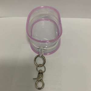 Sac de présentation transparent en PVC pour figurines miniatures en peluche, personnalisé en usine, avec fermeture éclair, pour poupées - Product Image 5