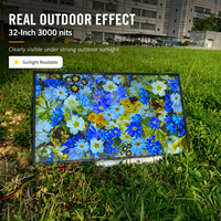 32 Zoll 3000 Nits Hochhelligkeits-LCD-Modul Temperaturbeständiges Outdoor-Display für Regionen mit heißem Klima Industriequalität