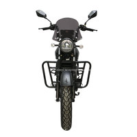 Moto électrique pour adultes avec batterie au lithium 4500W 72V, vitesse maximale de 105 km/h, barre anti-chute, frein à disque avant et arrière, fabriquée en usine