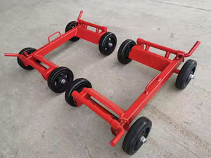 Jack Kendaraan Dolly 4 pemosisian tuas kendaraan Jack mobil alat perbaikan otomotif - Product Image 3