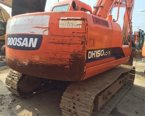 Excavadora de orugas Doosan Dx150 usada fabricada en Corea con componentes básicos-Motor y bomba Daewoo a la venta - Product Image 5