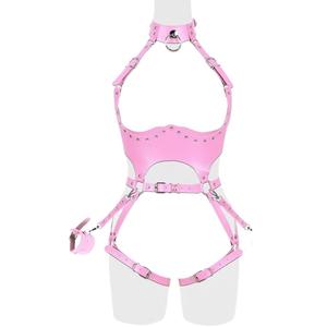 Beperkingen Voor Seksspeeltje Voor Vrouw Bdsm Met Leren Handboeien Sm Harnas Lingerie Kit Volwassen Sex <span class=keywords><strong>Bondage</strong></span> Voor Koppels - Product Image 3