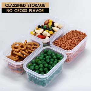 12Pack BPA Free Airtight Leak Proof Easy Snap Lock Plastic Food <b>Storage</b> <b>Container</b> Set LK346 - Product Image 2