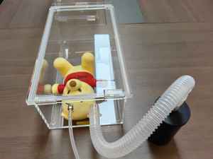 Cámara de Inducción de Anestesia para <span class=keywords><strong>Animales</strong></span> Exóticos, Material PP, Uso en Clínicas y Hospitales Veterinarios, Segura y de Fácil Operación - Product Image 6