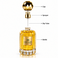Flacon de parfum de luxe vide en liège mat, à rayures verticales, avec logo personnalisé, 30ml 50ml 100ml, transparent avec boîte PPWR