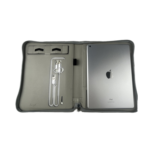 Porte-documents de voyage professionnel A5 personnalisé avec logo, <span class=keywords><strong>rechargeable</strong></span>, 100 feuilles, fermeture éclair, organiseur de documents - Product Image 5