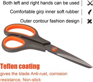 Non-Stick Office Scissors Household No Tape Residue <b>Paper</b> Cutting Scissors - Product Image 2