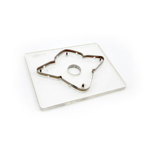 DIY 열쇠 고리 칼 금형 아크릴 기반 레이저 칼 가죽 다이 커팅 금형 - Product Image 3