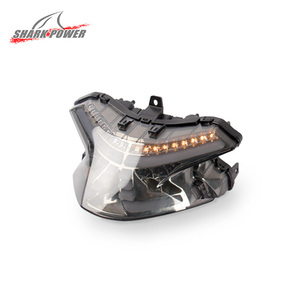Requin Puissance <span class=keywords><strong>Moto</strong></span> Refit Commutateur Optionnel Fluide <span class=keywords><strong>Clignotant</strong></span> Feu Arrière Feu Arrière <span class=keywords><strong>Led</strong></span> Feu De Freinage Arrière - Product Image 5