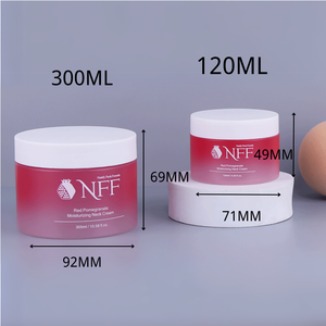 120g 300g Usine Personnalisé Vide Large Bouche PET Gradient Ombre <span class=keywords><strong>rose</strong></span> Crème Cosmétique Pot En Plastique pour Gommage <span class=keywords><strong>Argile</strong></span> <span class=keywords><strong>Masque</strong></span> - Product Image 5