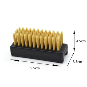 Brosse à chaussures en crin <span class=keywords><strong>de</strong></span> cheval personnalisée brosse en bois pour nettoyer les baskets - Product Image 3