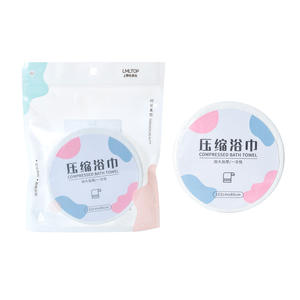 Lmltop Disposable Bath <b>Towel</b> 152cm X 80cm Cotton Thickened Travel <b>Shower</b> <b>Towel</b> - Product Image 2