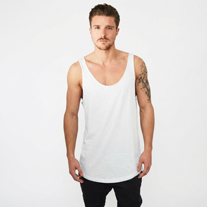 Camiseta sin Mangas Premium Personalizada con Cuello en V, Transpirable, con Acabado Teñido Vintage y Diseño Moderno de Moda Urbana - Product Image 1