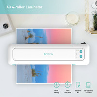 Système professionnel de laminage A3 à 4 rouleaux-Robuste pour les projets d'artisanat et de bureau