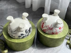 Bol pour animaux de compagnie imprimé en céramique Bol pour chat Bol pour chien Fournitures pour animaux de compagnie - Product Image 3