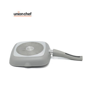 Poêle à griller personnalisée avec poignée <span class=keywords><strong>amovible</strong></span> Poêle à frire antiadhésive en aluminium Granit Ustensiles de cuisine pour viande poisson légumes - Product Image 4