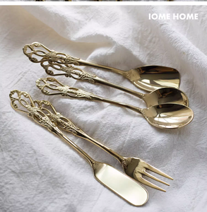 Hot Sale Stainless Steel Gold Cutlery Set <strong>Table</strong> <strong>Spoon</strong> and Fork Dinner Knife Royal Cutlery Set Full <strong>Table</strong> Cutlery - Product Image 3