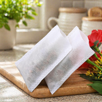 Sachets filtres à thé jetables en PET de qualité alimentaire 7x10cm avec thermoscellage pour thé en vrac, café, épices, usage domestique et alimentaire