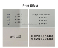 Codeur d'impression automatique de date d'expiration d'encre sèche en lot MY-380F pour ordinateur de bureau