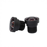 Caméra de visioconférence grand angle sans distorsion ; Objectif fixe M12 pour diffusion en direct sur ordinateur