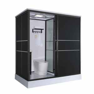 Pod Kamar Mandi Prefab Mewah Apartemen Hotel Pod Kamar Mandi Modular Kabin Mandi Prefabrikasi Kapsul Kamar Mandi - Product Image 1