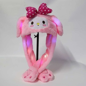 Gorro <span class=keywords><strong>de</strong></span> Conejito Rosa <span class=keywords><strong>con</strong></span> <span class=keywords><strong>Orejas</strong></span> Móviles, <span class=keywords><strong>Pikachu</strong></span> Saltarín, Gorro <span class=keywords><strong>de</strong></span> Peluche Divertido, Juguete <span class=keywords><strong>de</strong></span> Dibujos Animados Kawaii para Niñas, Regalo para Niños y Adultos - Product Image 2