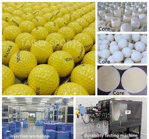 Sẵn Sàng Tàu Biểu Tượng Tùy Chỉnh Thân Thiện Với Môi Bền Hai Mảnh Quả Bóng Golf Nhà Máy Bán Buôn Trong Nhà/Ngoài Trời Thực Hành Phạm Vi Lái Xe Trống - Product Image 6