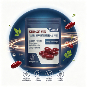 Capsules de soutien à la vitalité, extrait d'herbe cornée de chèvre, complément alimentaire à base de plantes, aide à maintenir l'endurance physique pour les hommes, OEM - Product Image 5