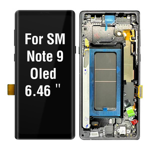 Écran LCD OLED OEM 1:1 pleine taille pour Samsung <span class=keywords><strong>Note</strong></span> <span class=keywords><strong>9</strong></span> 6,46 pouces, écran tactile avec cadre, non original, uniquement accessoires de téléphone - Product Image 2
