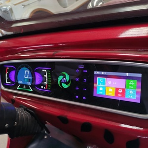 <span class=keywords><strong>Voiture</strong></span> électrique vintage classique <span class=keywords><strong>8</strong></span> <span class=keywords><strong>places</strong></span> avec phares LED et batterie au plomb-acide - Product Image 5