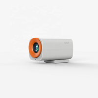 Proyector Portátil Infantil con Diseño de Dibujos Animados, Regalo para Niños, Video LCD, WiFi 6, BT, Sistema Android 12, para Cine en Casa, Películas HD, Interfaces USB