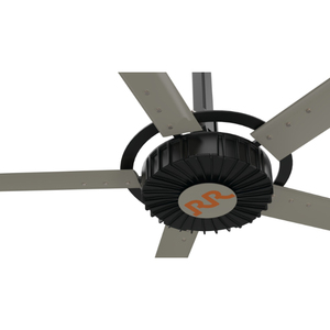 Ventiladores HVLS de Alta Velocidad y Bajo Volumen con Motor AC y Construcción Metálica (de 8 a 27 pies) para Uso Comercial e Industrial - Product Image 1