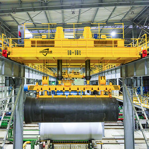 Grúa Puente Industrial Electromagnética de Viga Única 10+10T Altura de Elevación 6-40M Motor Bomba - Product Image 3