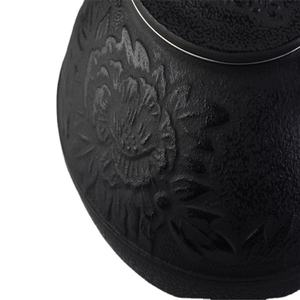 Китайский ручной работы эмаль чугунные чайники с цветком пиона - Product Image 5