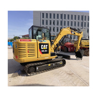 Excavatrice d'occasion Cat 305.5 d'origine japonaise, mini-excavatrice sur chenilles de 5,5 tonnes, Cat 305 305.5E2 à vendre