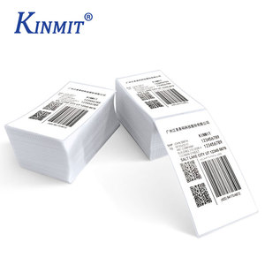 Kinmit-etiqueta térmica de envío 4X6, 100x150mm, 500 unidades, para la dirección de embalaje de <span class=keywords><strong>Amazon</strong></span> y Ebay - Product Image 2