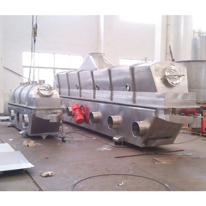 Secador de lecho fluidizado pequeño ZLG para procesamiento de alimentos, sal comestible, ácido cloroacético, características fluidizadas vibratorias, motor PLC de engranaje - Product Image 6