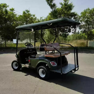 Voiturette <span class=keywords><strong>de</strong></span> golf électrique 4 places fabriquée en Chine, véhicule électrique économique pour les quartiers, idéale pour les propriétés privées et les travaux en extérieur - Product Image 2