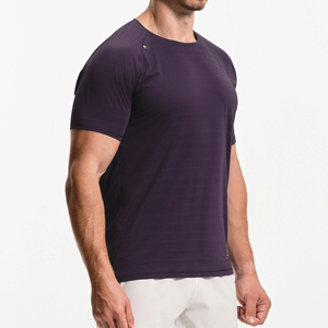 T-shirts personnalisés pour enfants et adultes, à séchage rapide, respirants, col rond, polyester et élasthanne, pour le travail d'équipe, la salle de sport, la course à pied, t-shirts pour hommes - Product Image 3