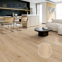 Plancher en vinyle SPC LVT PVC durable à installation rapide et innovant, imperméable pour une utilisation en salle de sport intérieure