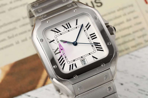 Relojes de Lujo con Esfera Cuadrada, <span class=keywords><strong>Reloj</strong></span> de Pulsera Deportivo y Casual para Negocios, Movimiento Mecánico Automático, Correa de Acero Inoxidable, Estilo Cartieres - Product Image 2
