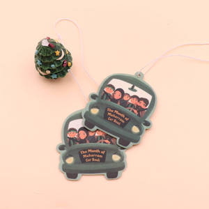 कार अरोमाथेरेपी कार्ड ताजा हवा ताजा अलमारी दूर गंध ईेशनर - Product Image 4