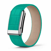 Bracelet de remplacement sport en cuir de crocodile de l'Himalaya véritable pour Whoop 5.0, réglable, étanche, multicolore, en stock
