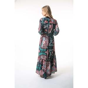 ชุด Maxi ยาวซาร่าในพิมพ์ลาย Paisley กับแขนยาว - Product Image 4