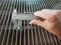Recinto de Malla de Alambre de Hierro con Marco de Acero Inoxidable Recubierto de PVC Personalizado para Cría de Aves de Corral, 8 pies de Altura, Malla Holandesa Resistente