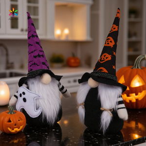 Decoraciones de Fiesta de Halloween de ER Factory, Muñeco de Gnomo de Peluche, Adorno - Product Image 6